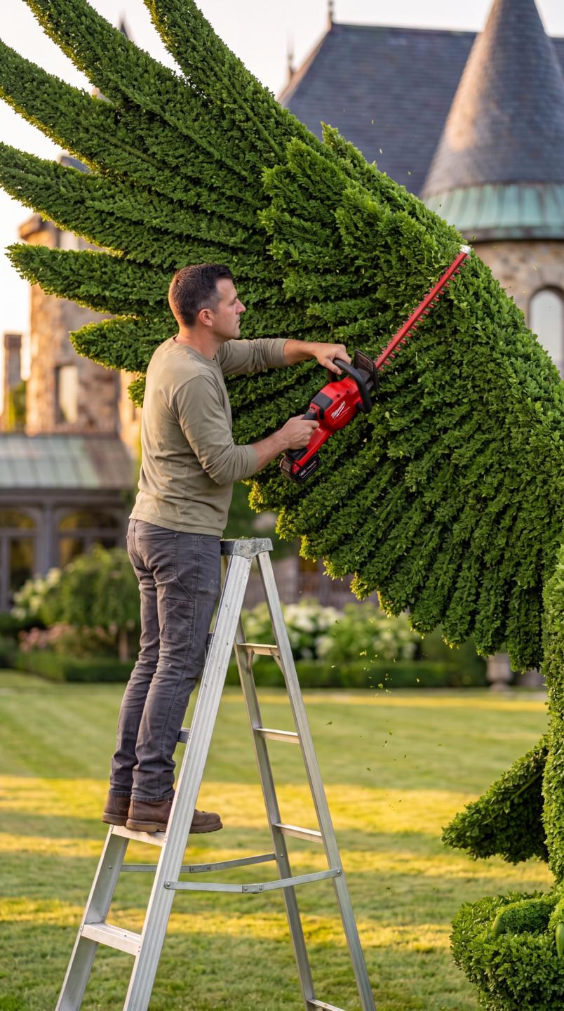 Finished Topiary Shaping Build