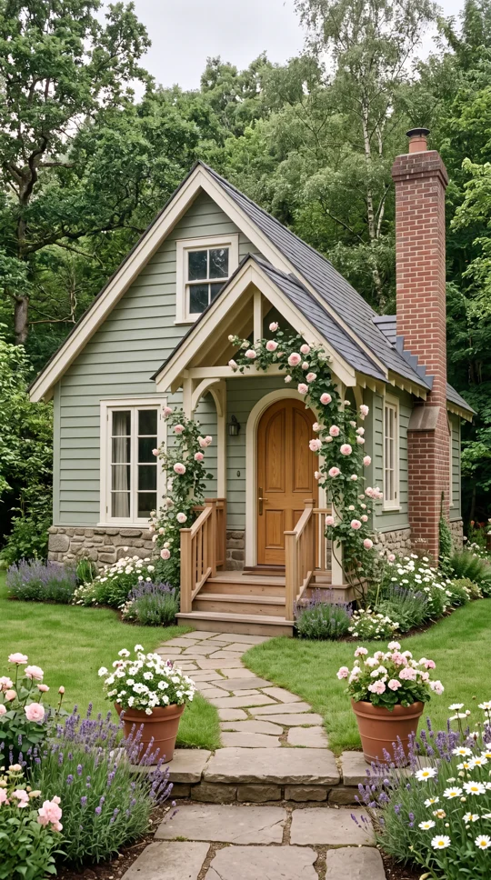 Finished Storybook Cottage Restoration